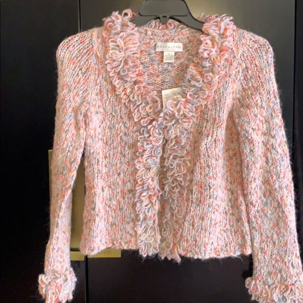 Multi color Doncaster Cardigan